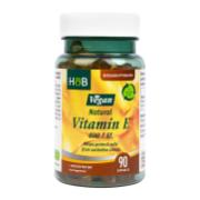 Holland & Barrett Natural Vegan Vitamin E 400I.U 90 Capsules